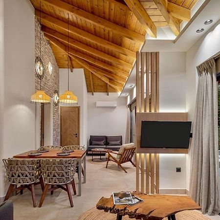 Luxury Villas Vrachos Beach Exterior foto