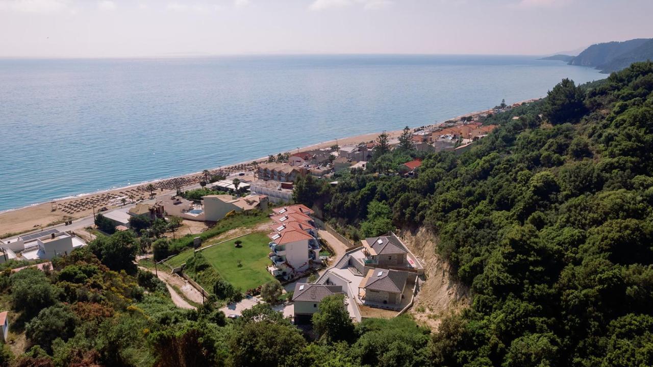 Luxury Villas Vrachos Beach Exterior foto