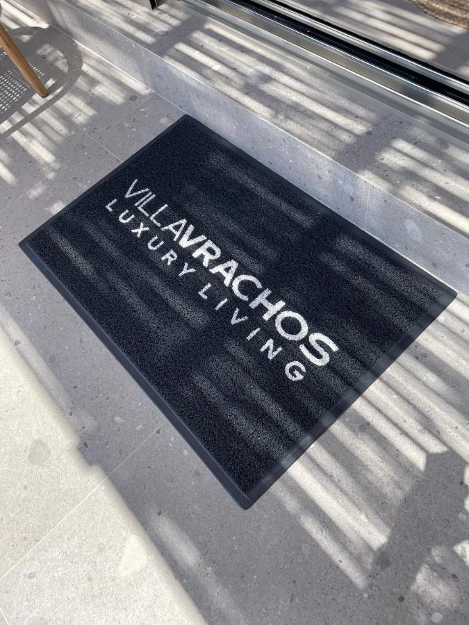 Luxury Villas Vrachos Beach Exterior foto