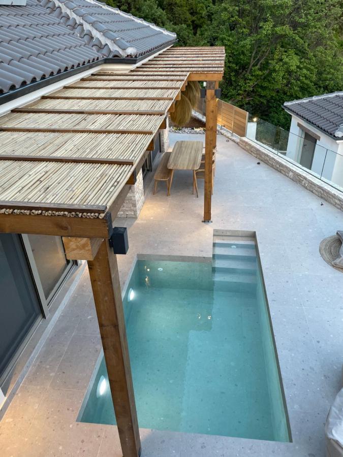 Luxury Villas Vrachos Beach Exterior foto