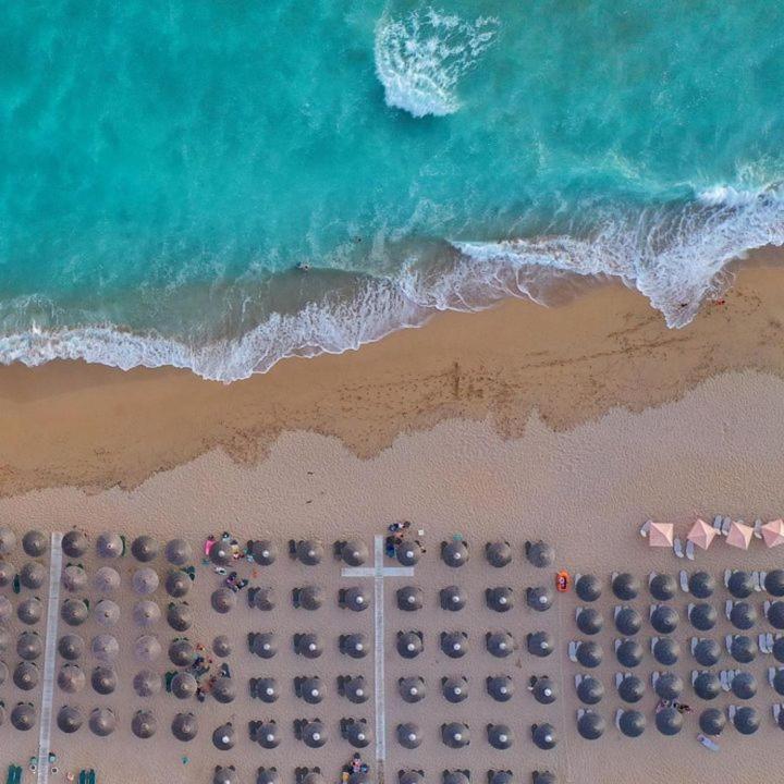 Luxury Villas Vrachos Beach Exterior foto