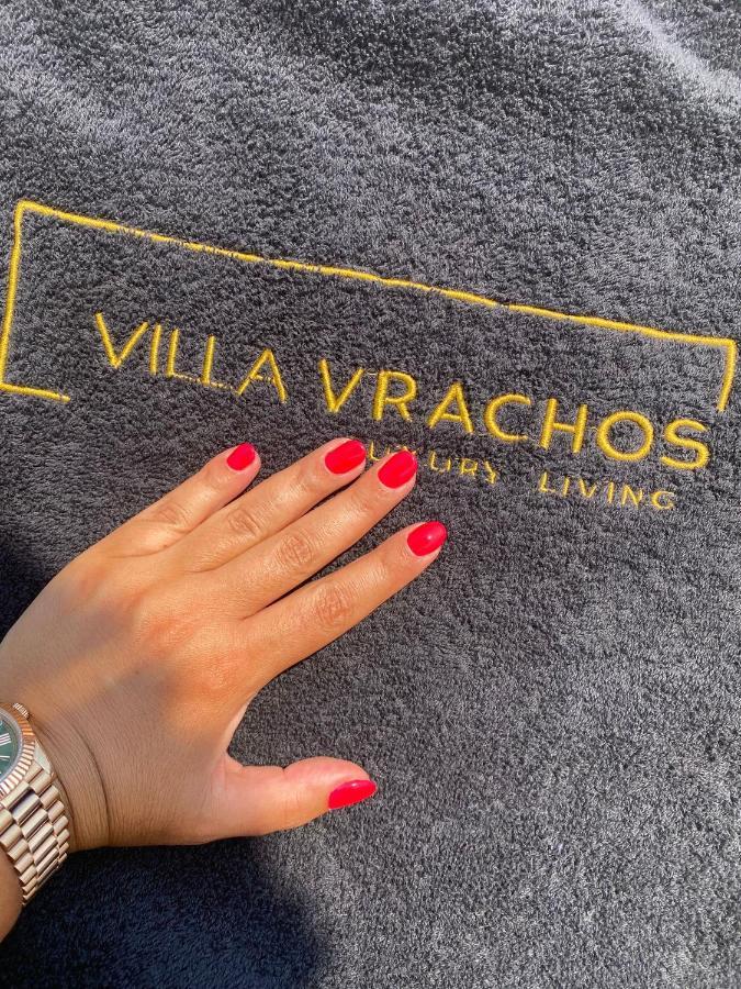 Luxury Villas Vrachos Beach Exterior foto