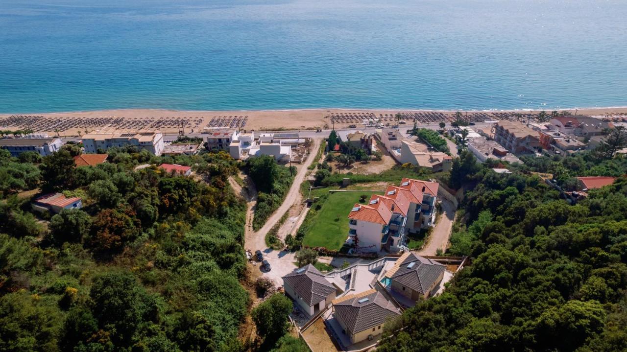 Luxury Villas Vrachos Beach Exterior foto