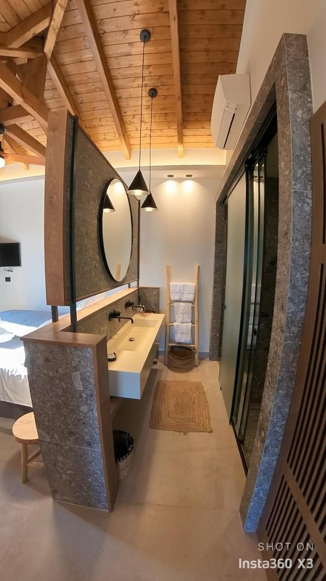 Luxury Villas Vrachos Beach Exterior foto