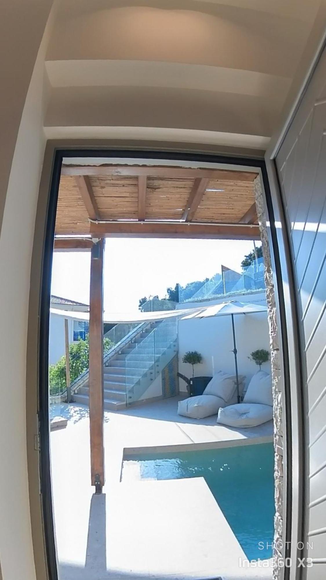 Luxury Villas Vrachos Beach Exterior foto