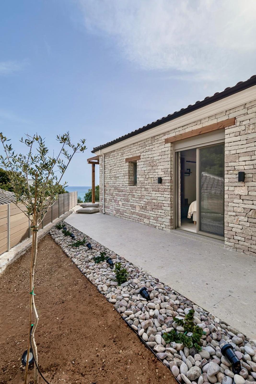Luxury Villas Vrachos Beach Exterior foto
